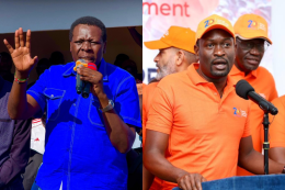 Collage photo of Eugene Wamalwa and Edwin Sifuna.